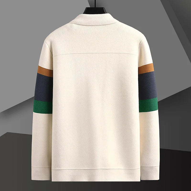 Men's Cardigan Coat | Heavyweight Cotton Knit - image 2