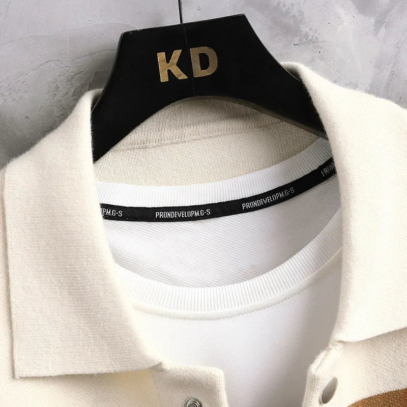 Men's Cardigan Coat | Heavyweight Cotton Knit - image 3