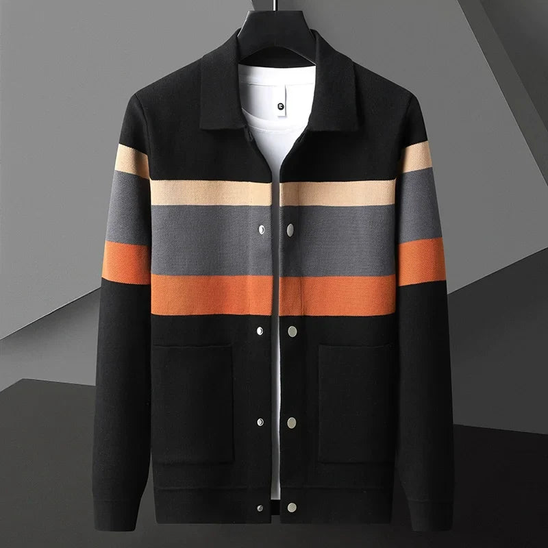 Men's Cardigan Coat | Heavyweight Cotton Knit - image 4