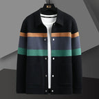 Men's Cardigan Coat | Heavyweight Cotton Knit - image 5