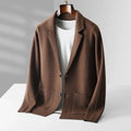 Men's Cashmere Cardigan | Shawl Collar Button Front - image 1