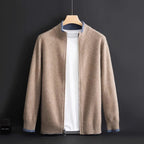 Men's Cotton Zip Cardigan | Smooth Refined Everyday Knit - image 5