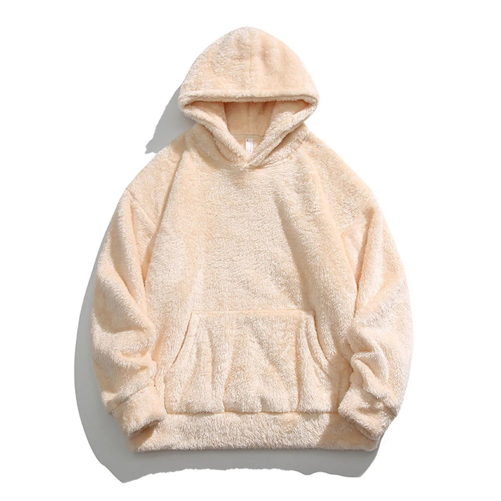 Men's Fleece Hoodie | Plush Relaxed Kangaroo Pocket Layer - image 4