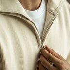 Men's Half Zip Sweater | Ribbed Heavyweight Knit - image 4