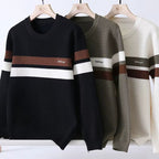 Men's Heritage Stripe Knit | Midweight Textured Rib Sweater - image 6