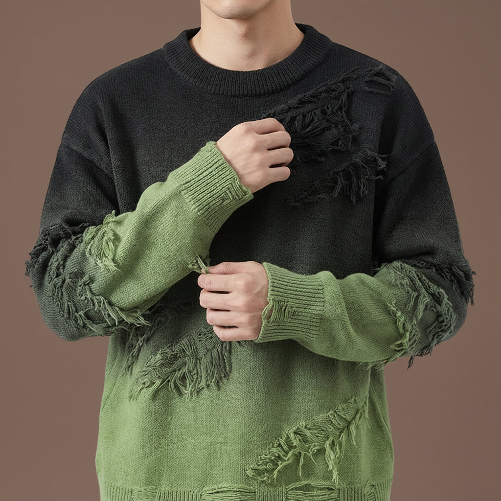Men's Merino Wool Sweater | Lightweight Minimalist Knit Layer - image 5