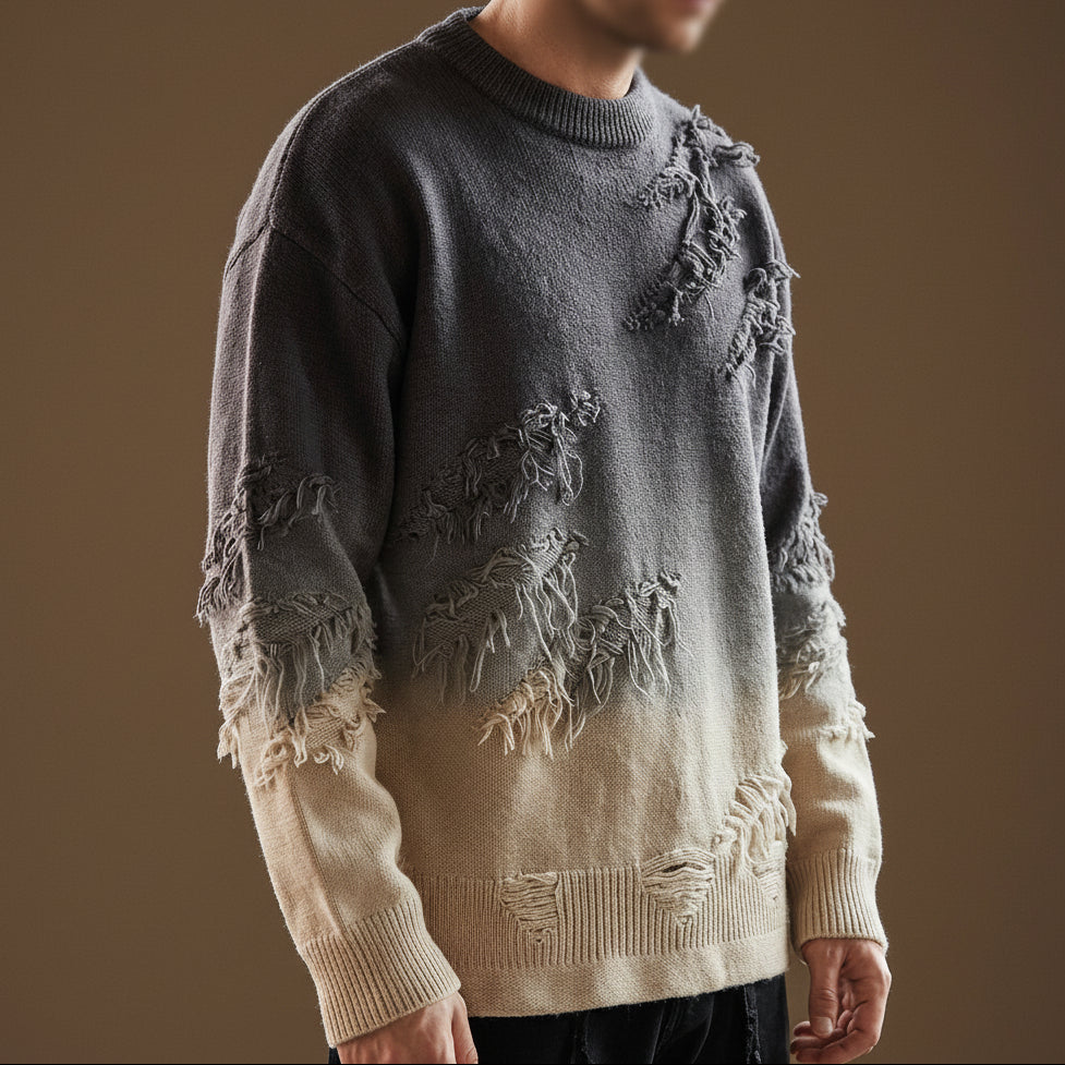 Men's Merino Wool Sweater | Lightweight Minimalist Knit Layer - image 6