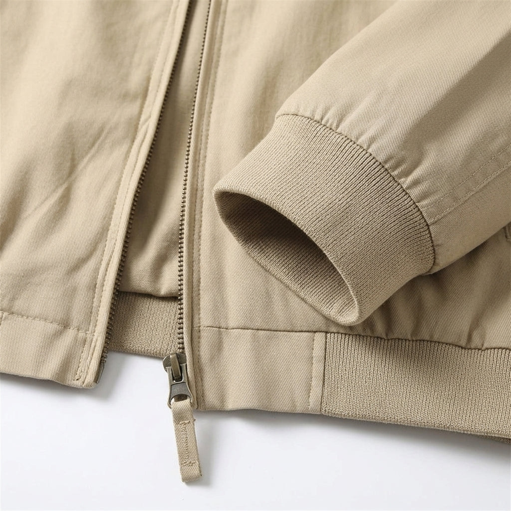 Additional view 5 of the Cream quilted jacket showing the tonal quilting and relaxed shape and construction