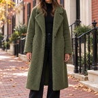 Army Green overcoats worn on a Washington DC street.