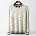 Men's 100% Cashmere Crew Sweater | Lightweight Warmth, Everyday Luxury product photo 2