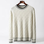 Men's 100% Cashmere Crew Sweater | Lightweight Warmth, Everyday Luxury product photo 2