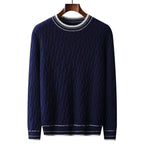 Men's 100% Cashmere Crew Sweater | Lightweight Warmth, Everyday Luxury product photo 3
