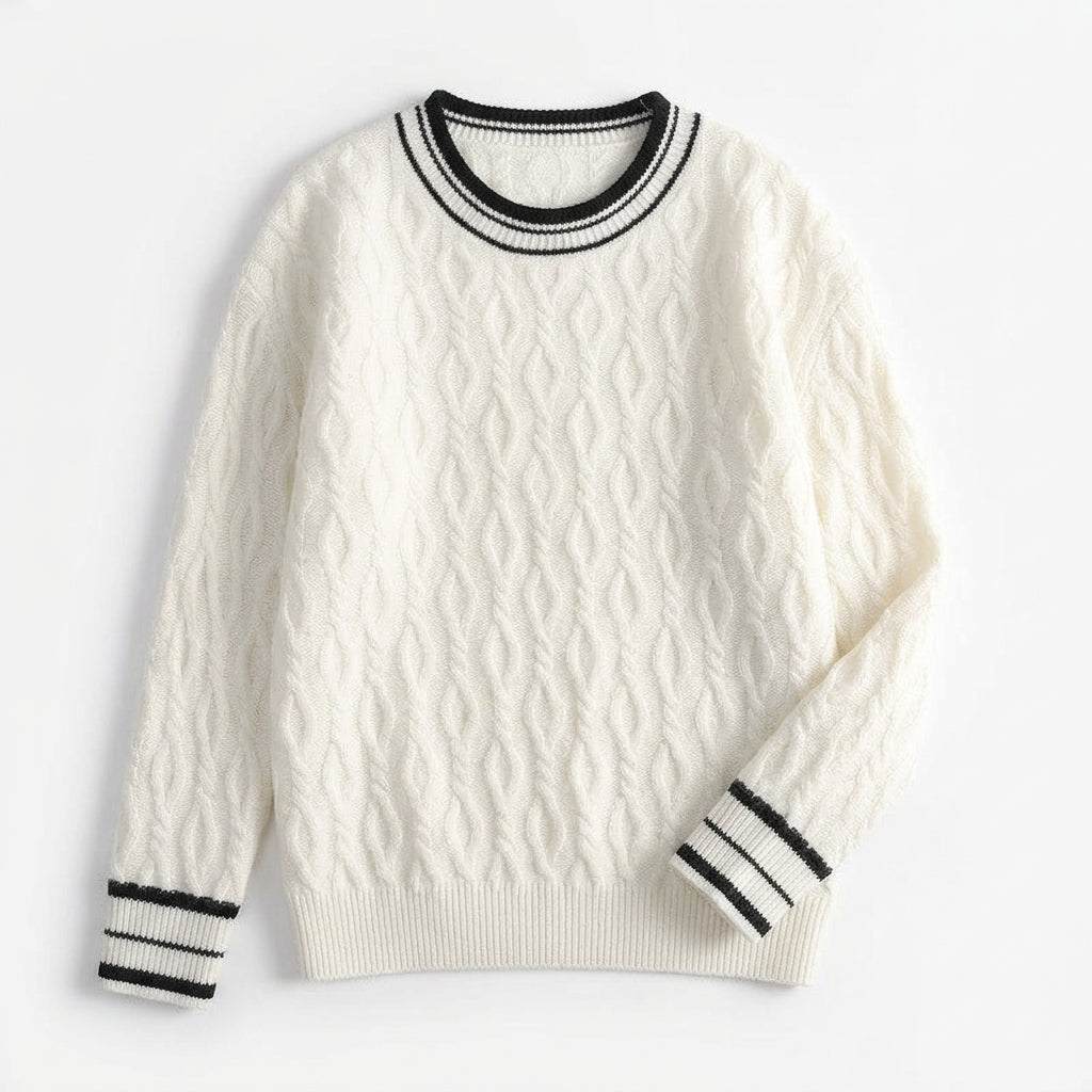 Men's 100% Cashmere Crew Sweater | Lightweight Warmth, Everyday Luxury product photo 7