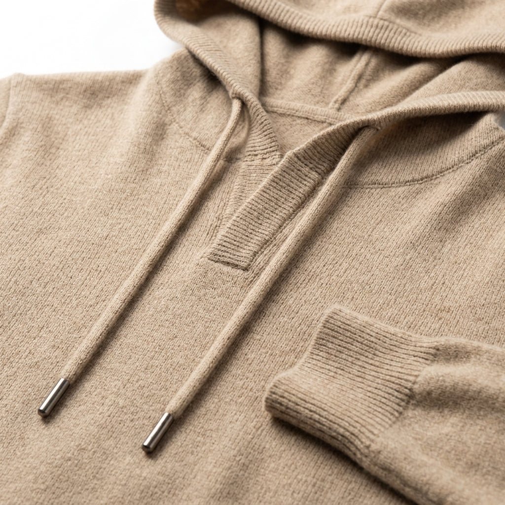 Men's 100% Merino Wool Hoodie | Lightweight Warmth, Relaxed Everyday Layer product photo 8