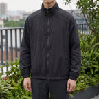 Men's Mesh Panel Jacket | Lightweight Zip Front, Multiple Colors, Everyday Outerwear product photo 2