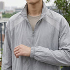 Men's Mesh Panel Jacket | Lightweight Zip Front, Multiple Colors, Everyday Outerwear product photo 6