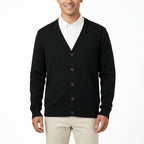 Men's V Neck Cardigan | Button Front Knit, Multiple Colors, Everyday Layering product photo 2