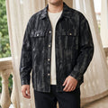 Men's Washed Denim Jacket | Snap Front, Multiple Colors, Everyday Outerwear product photo 0