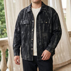 Men's Washed Denim Jacket | Snap Front, Multiple Colors, Everyday Outerwear product photo 0